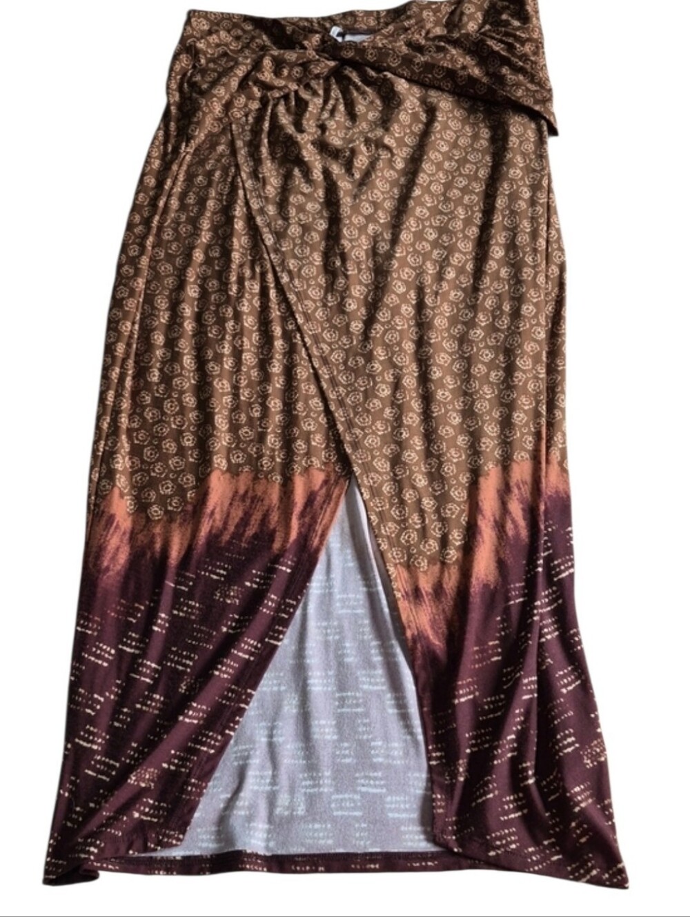 Free People Size Large Sarong It Feels Right Brown Soft And Stretchy